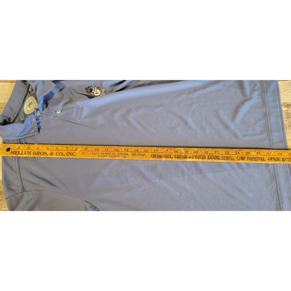 Callaway Shirt Mens LRG Golf X Series Blue Short Sleeve Polo Activewear - Picture 11 of 14